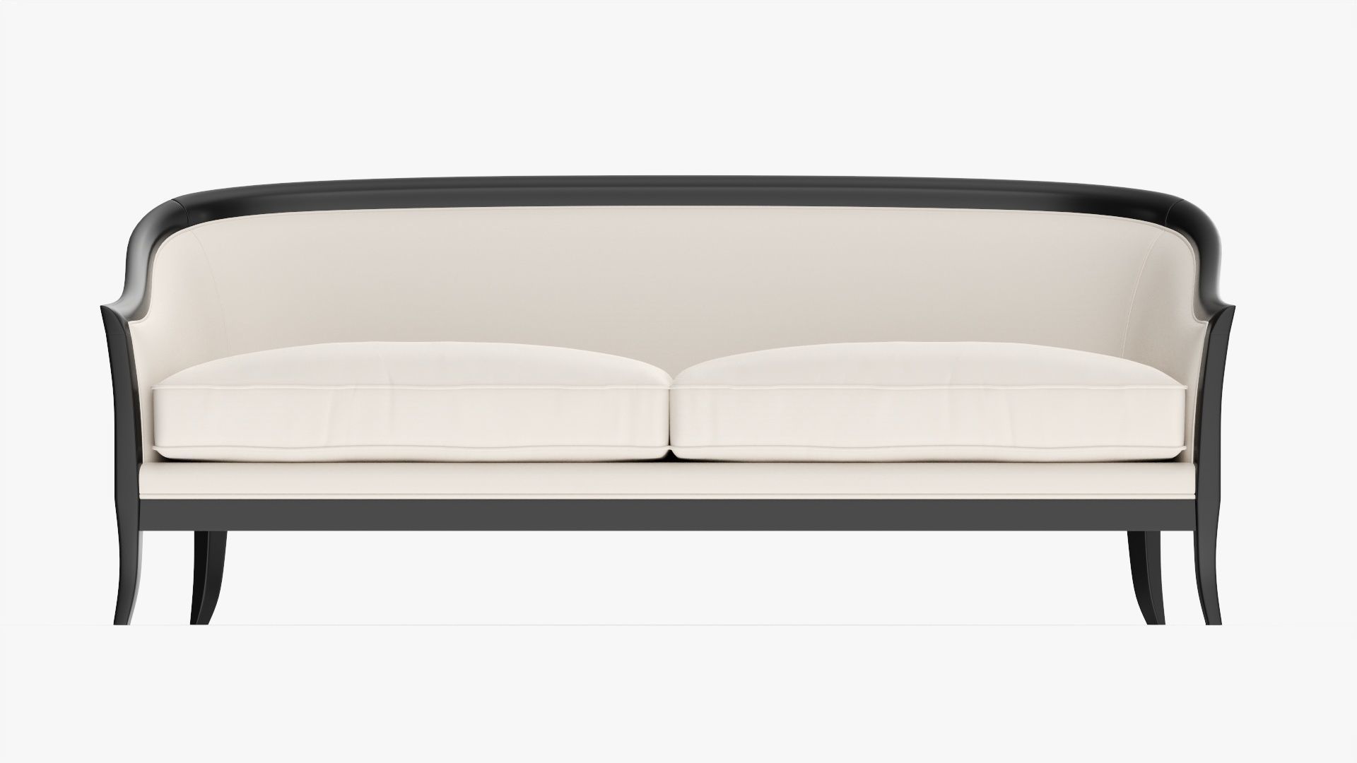 Sofa cabriole style 02 3D model_3