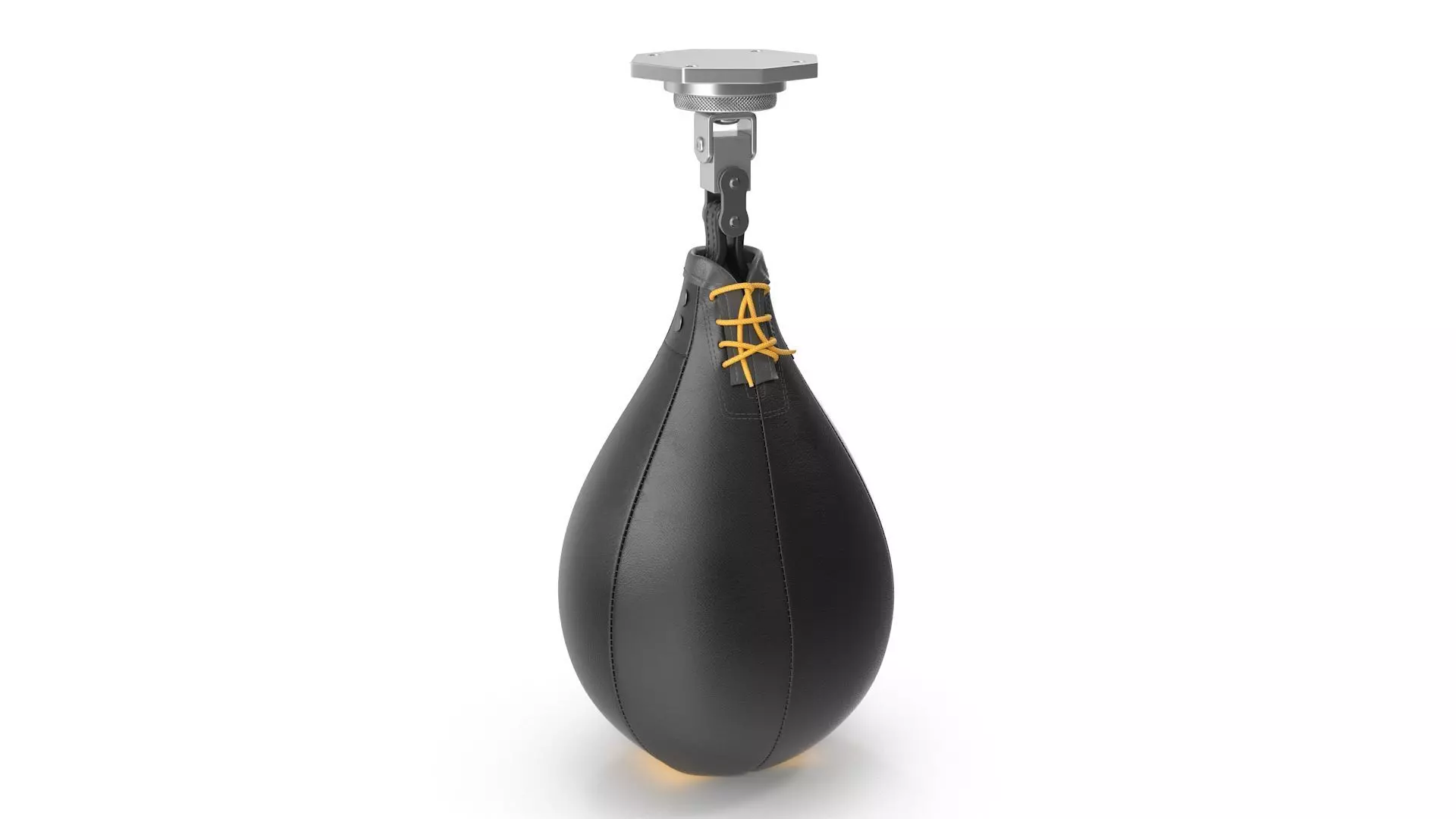 Speed Bag Low-poly 3D model_0