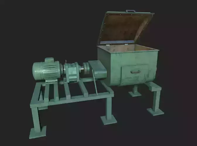 Z Blade Mixer Low-poly 3D model