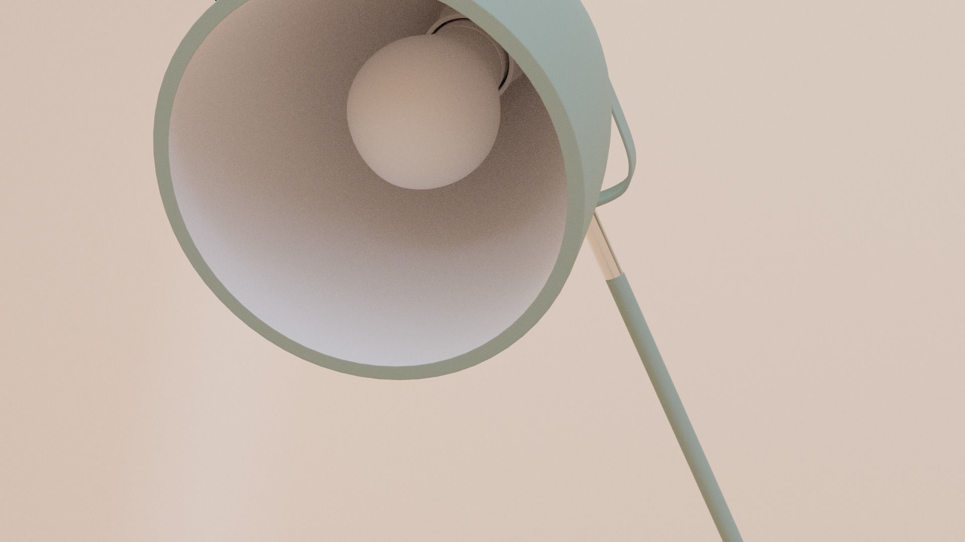 Green Table Desk Lamp 3D Model Free 3D model_8