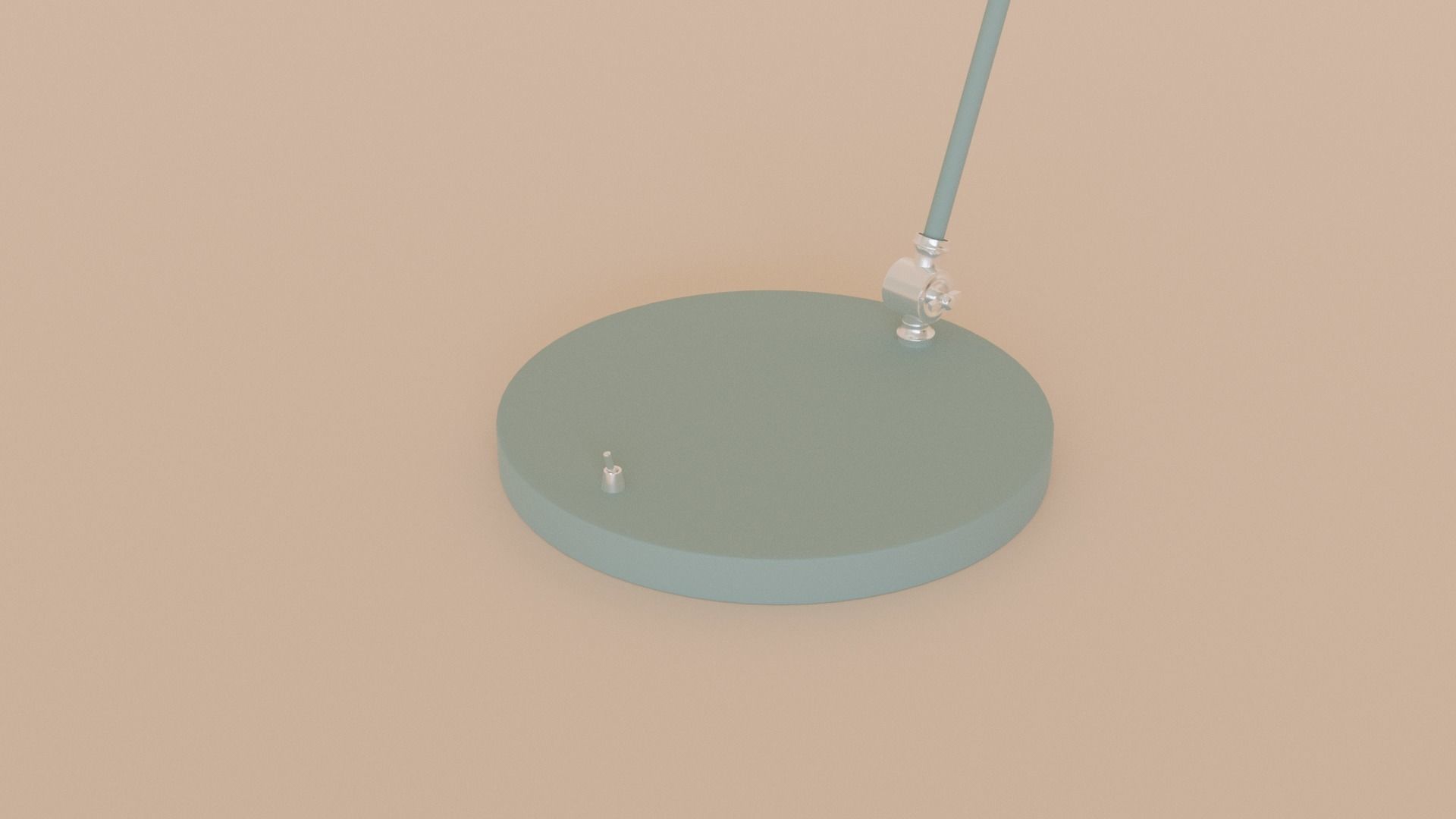 Green Table Desk Lamp 3D Model Free 3D model_6