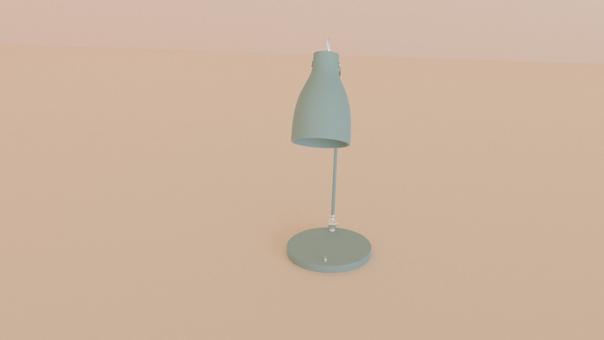 Green Table Desk Lamp 3D Model Free 3D model_5