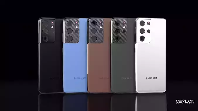 Samsung Galaxy S21 Ultra 3D model