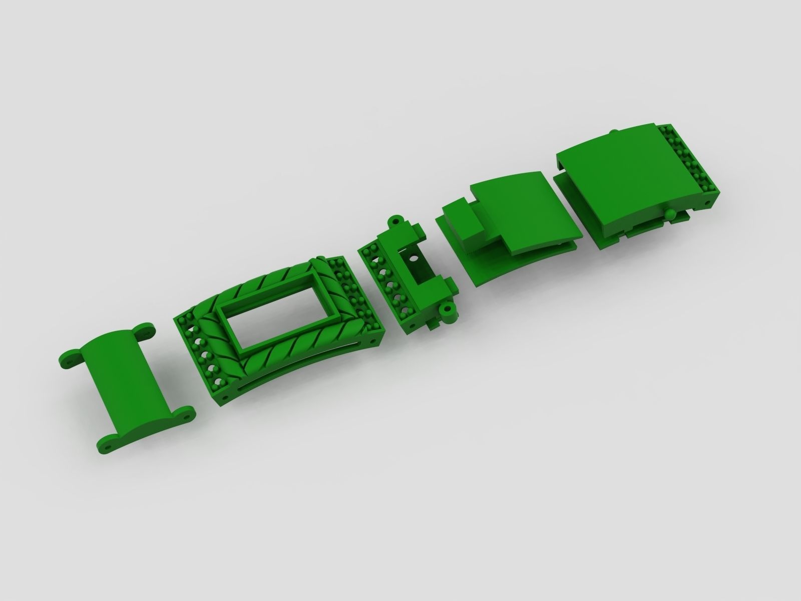 Bracelet 01032021 3D print model_4