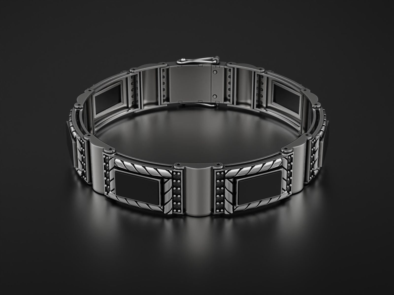 Bracelet 01032021 3D print model_3