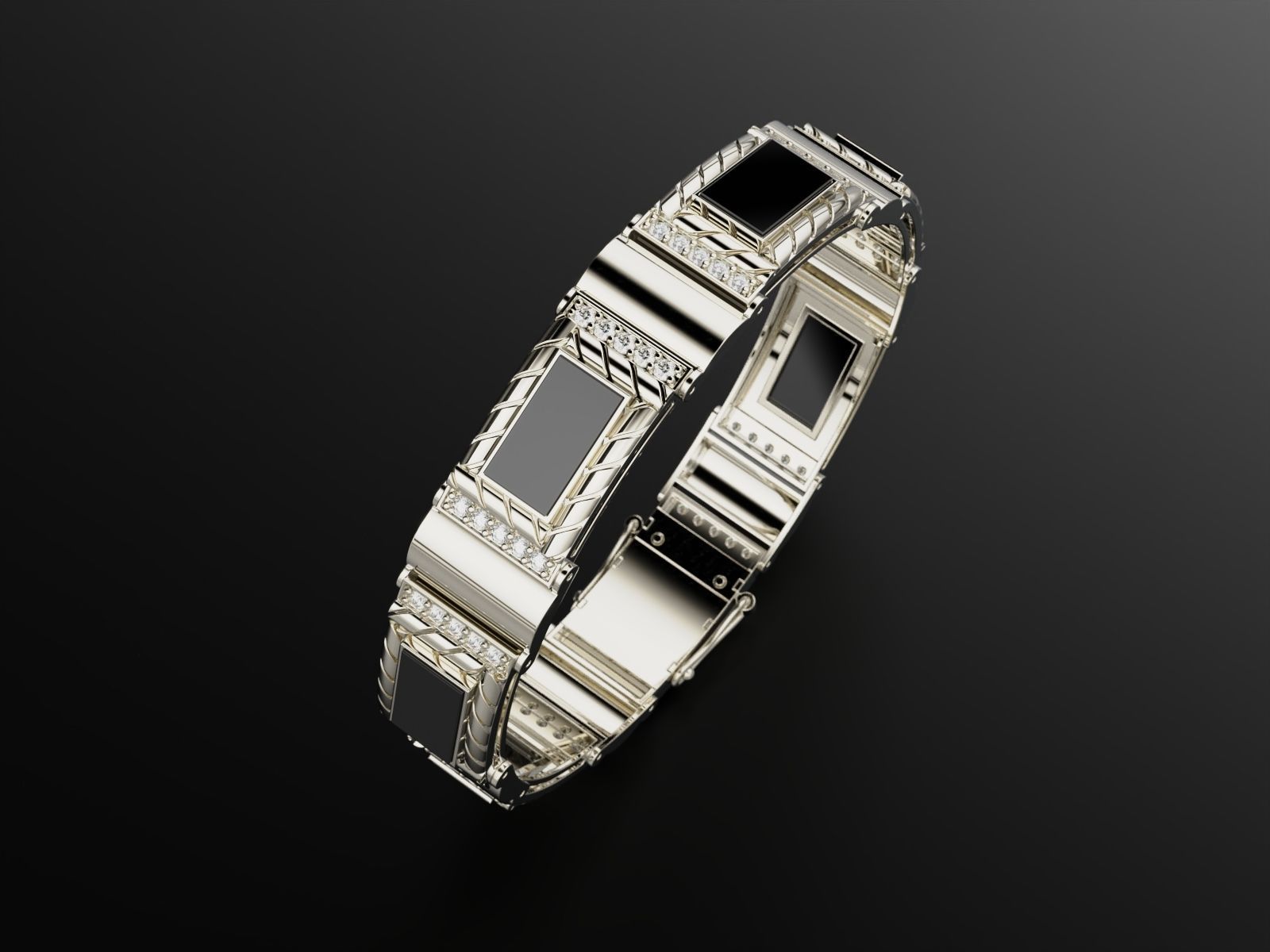 Bracelet 01032021 3D print model_14