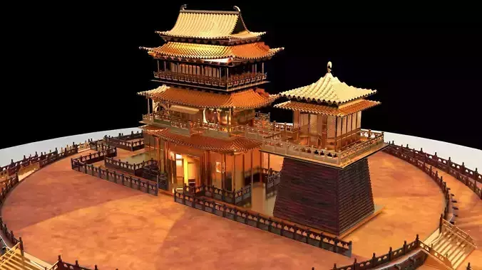 Chinese ancient palace