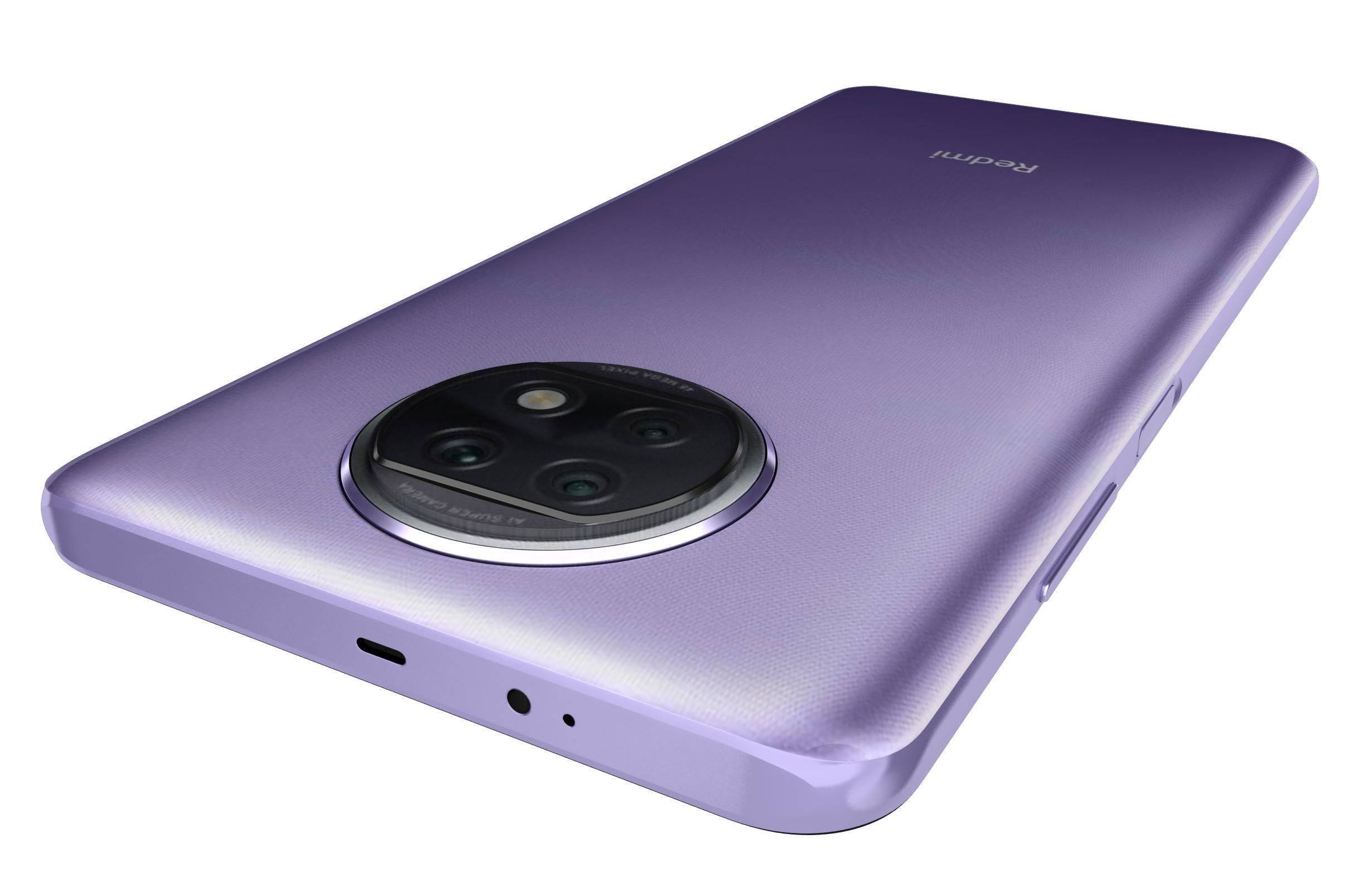 Xiaomi Redmi Note 9T Daybreak Purple 3D model_15
