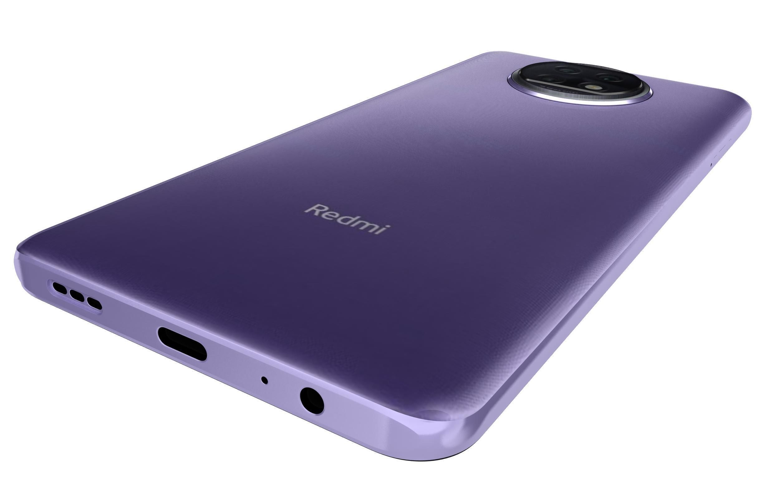 Xiaomi Redmi Note 9T Daybreak Purple 3D model_14