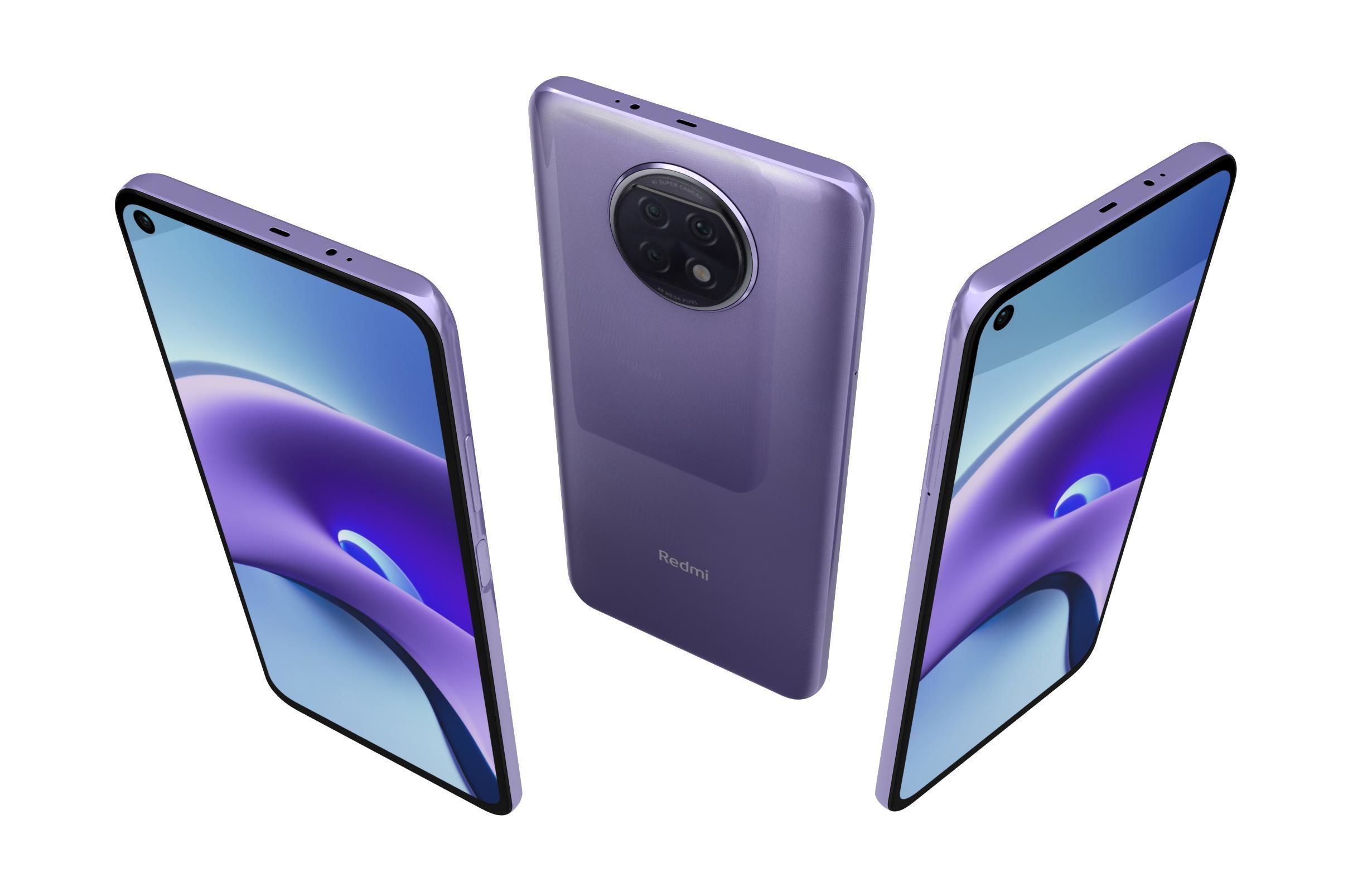 Xiaomi Redmi Note 9T Daybreak Purple 3D model_1