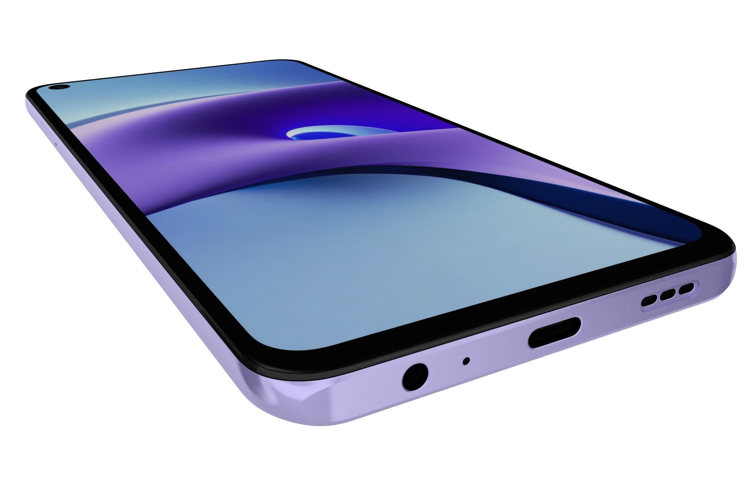 Xiaomi Redmi Note 9T Daybreak Purple 3D model_12