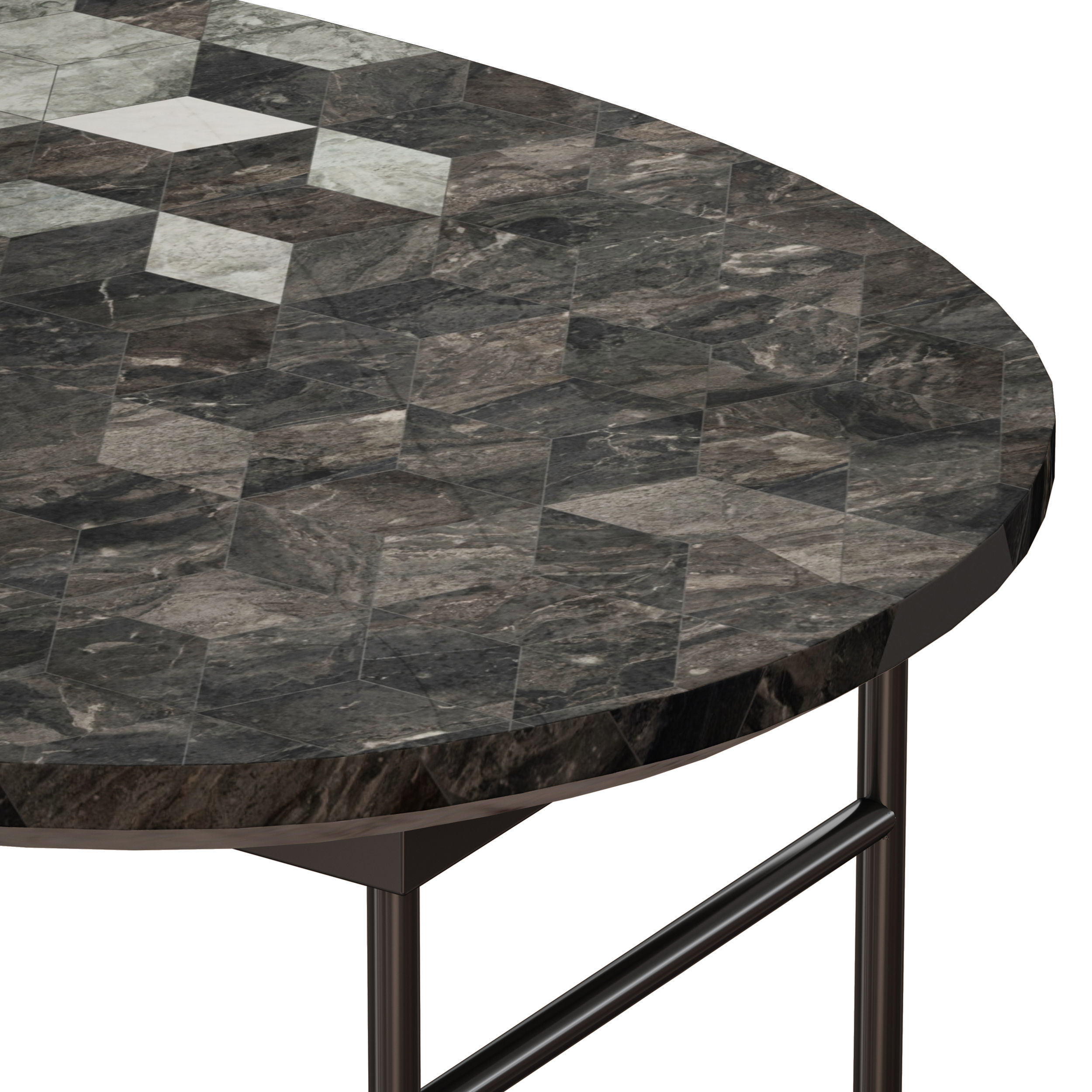 Liza Coffee Table Crate and Barrel 3D model_8