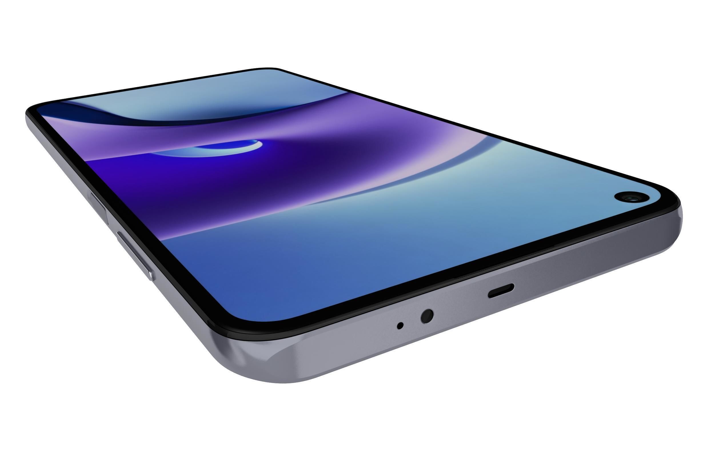 Xiaomi Redmi Note 9T Daybreak Purple And Nightfall Black 3D model_19