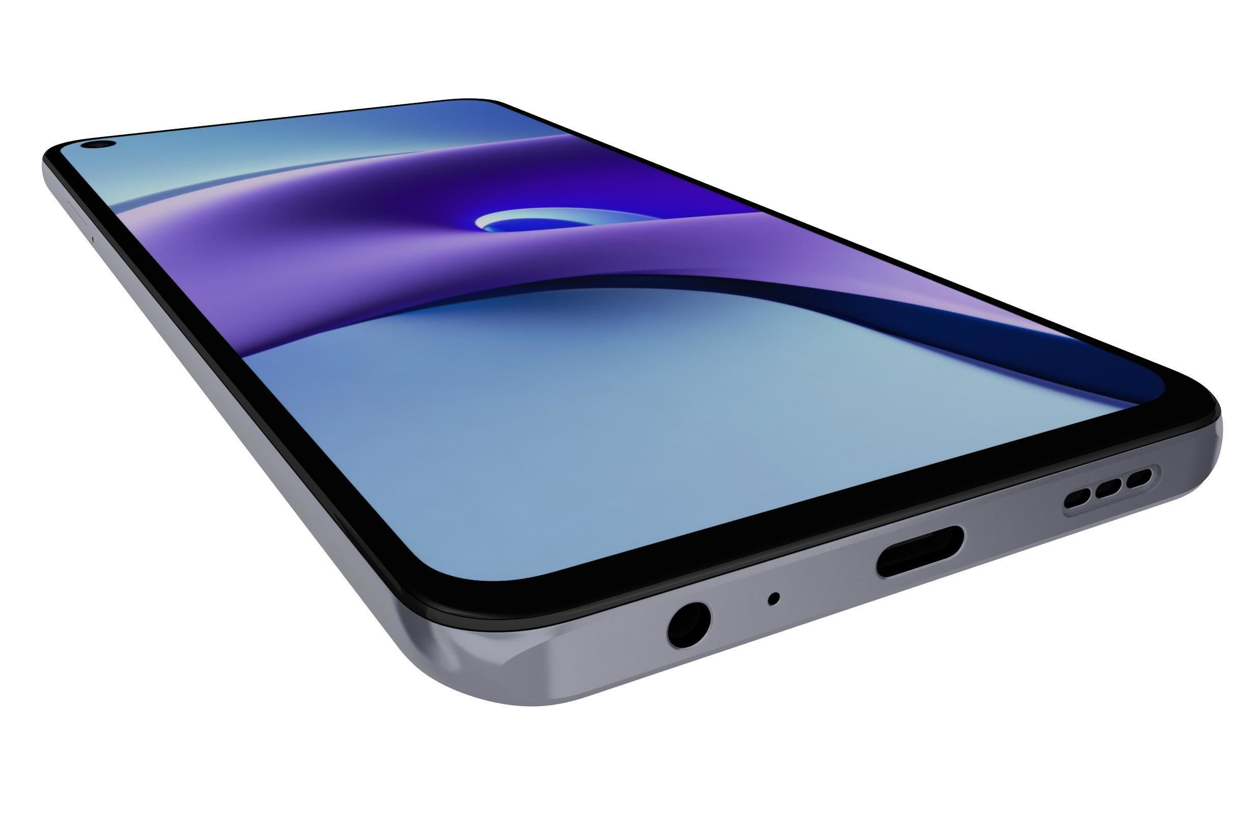 Xiaomi Redmi Note 9T Daybreak Purple And Nightfall Black 3D model_25