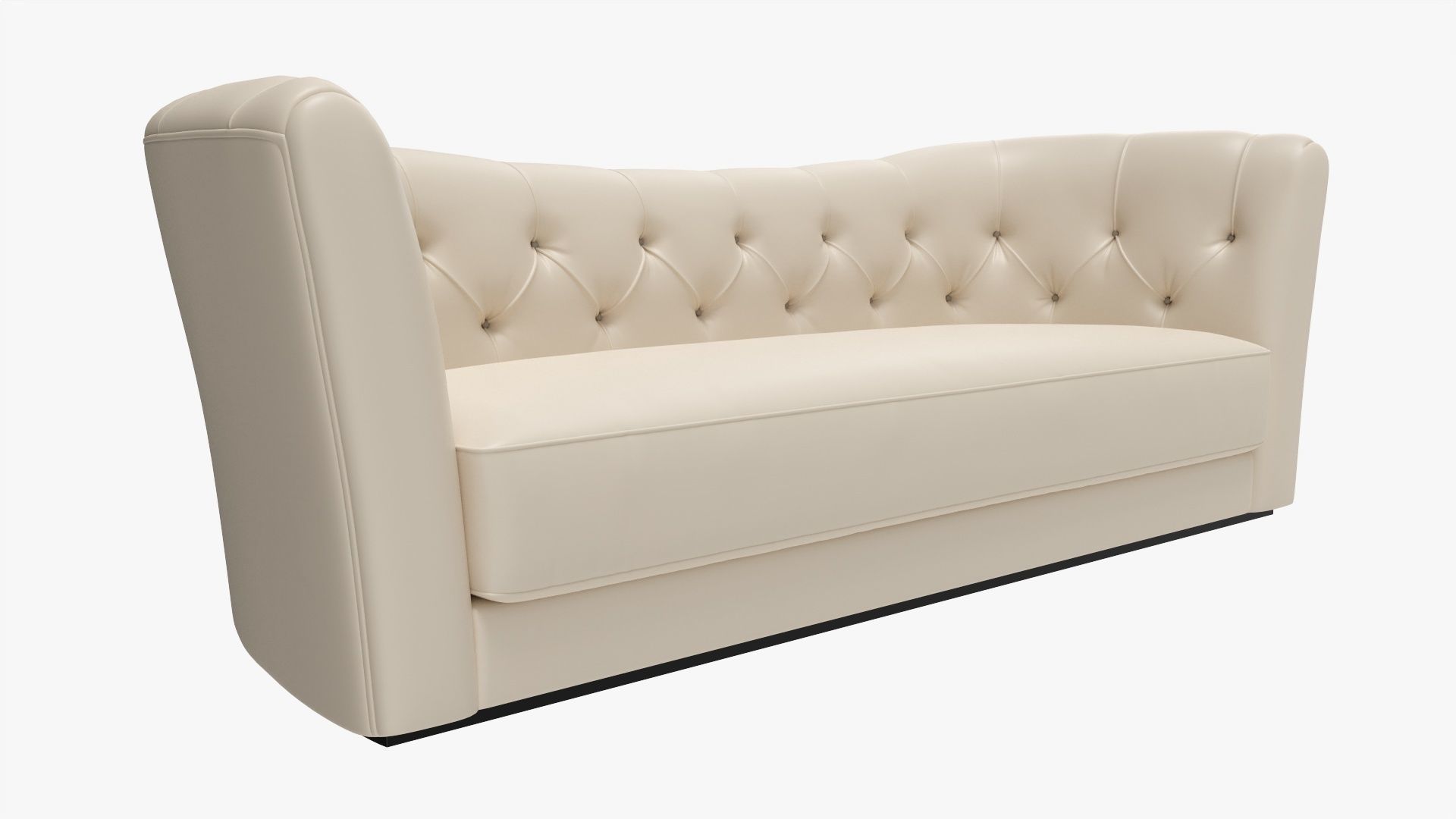 Sofa knole style 3D model_1