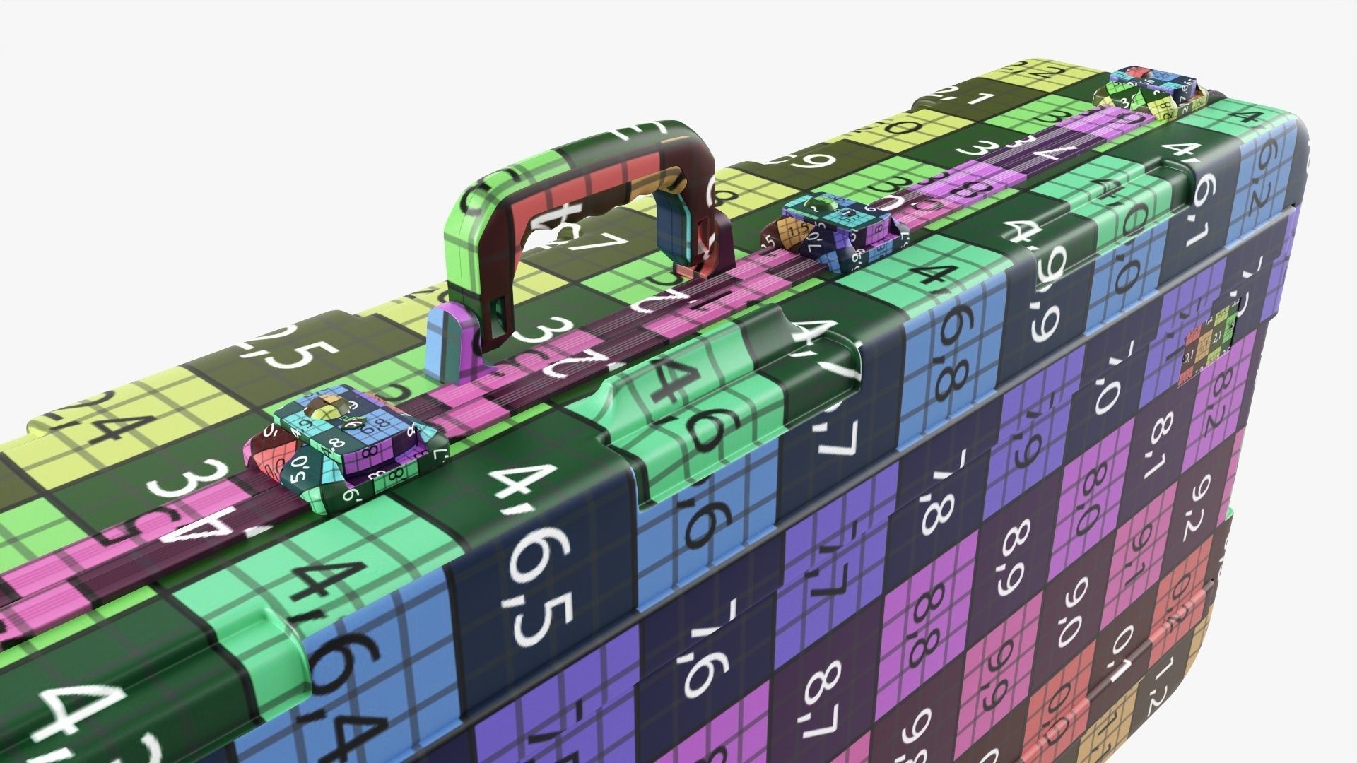 Keyboard transportation case 3D model_13