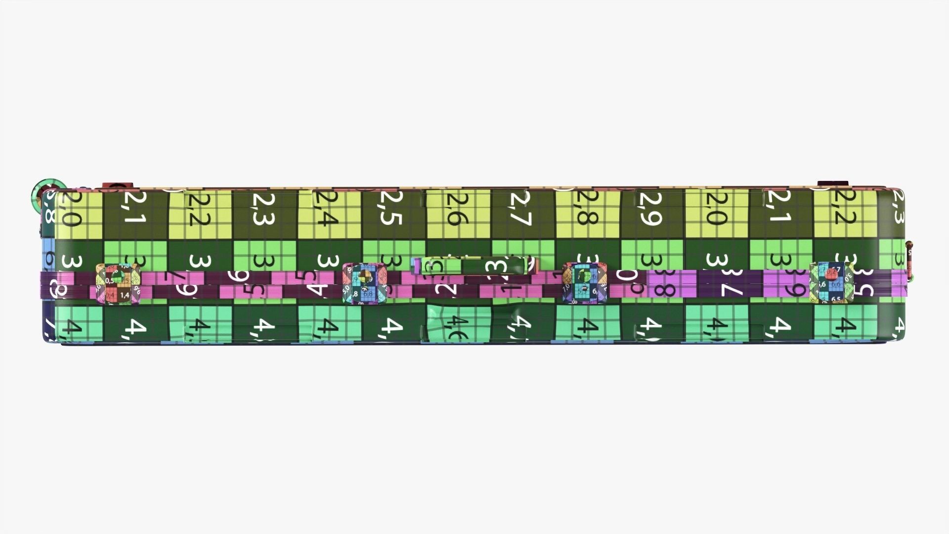 Keyboard transportation case 3D model_17