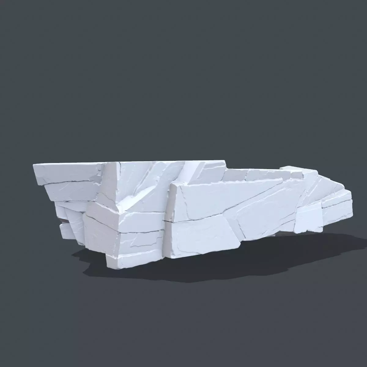 rock 12 3D print model