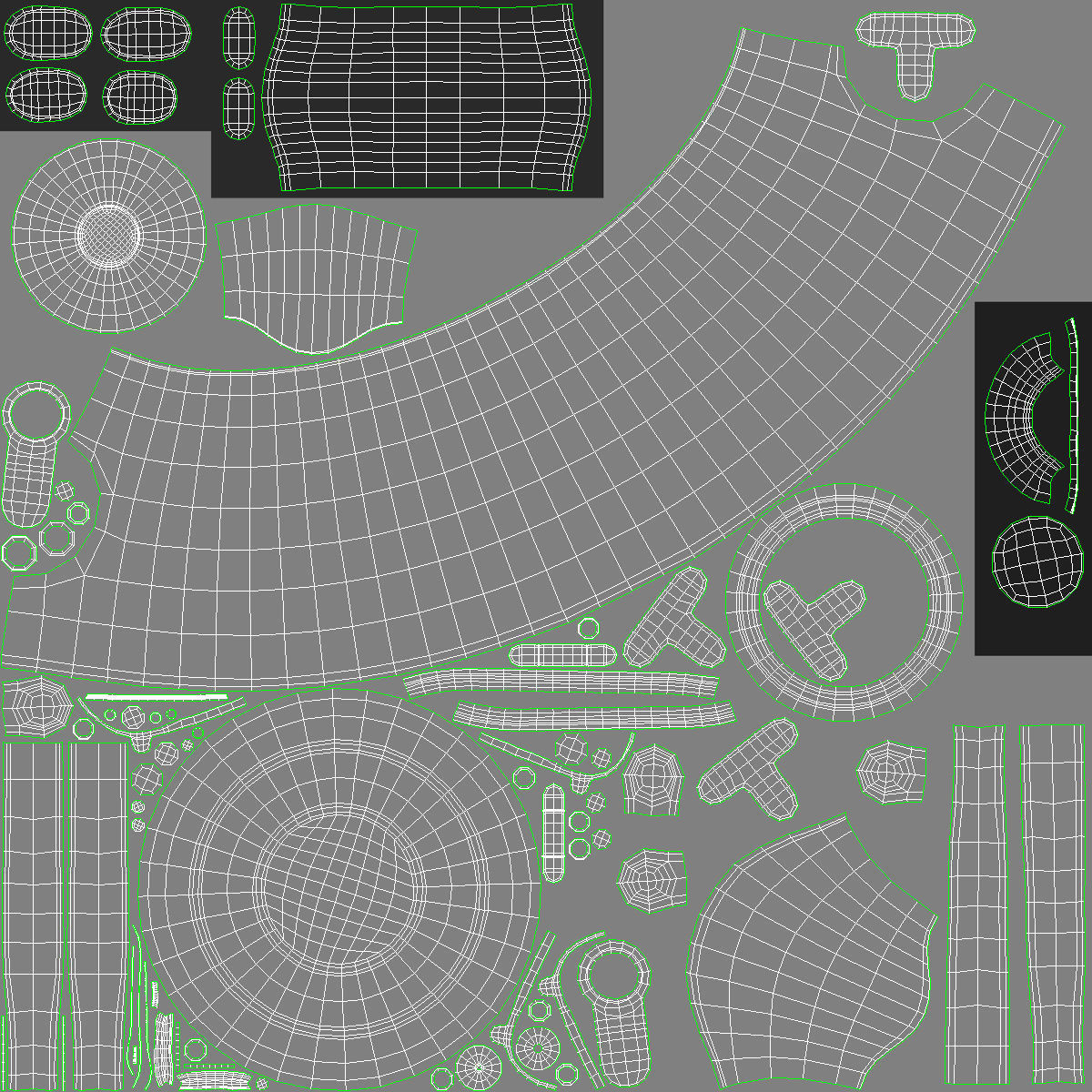 Teapot Kettle Low-poly 3D model_9