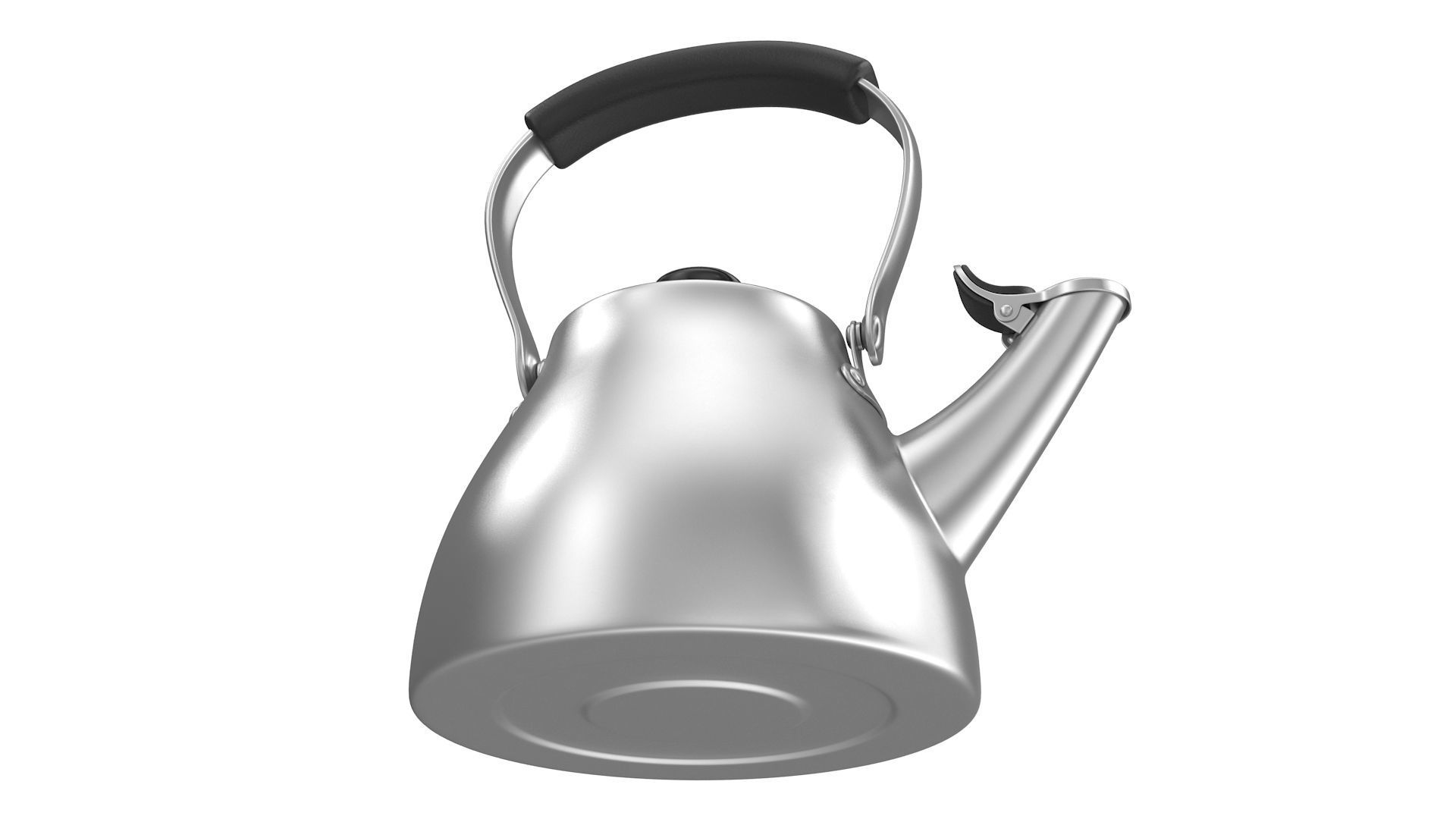 Teapot Kettle Low-poly 3D model_5