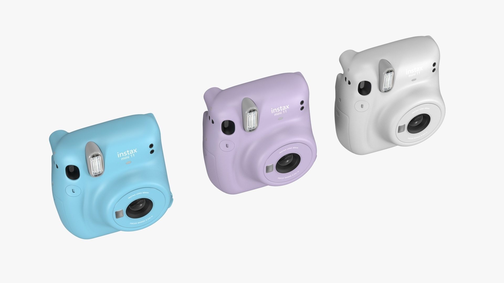 Fujifilm Instax Mini 11 Instant Camera 3D model_1