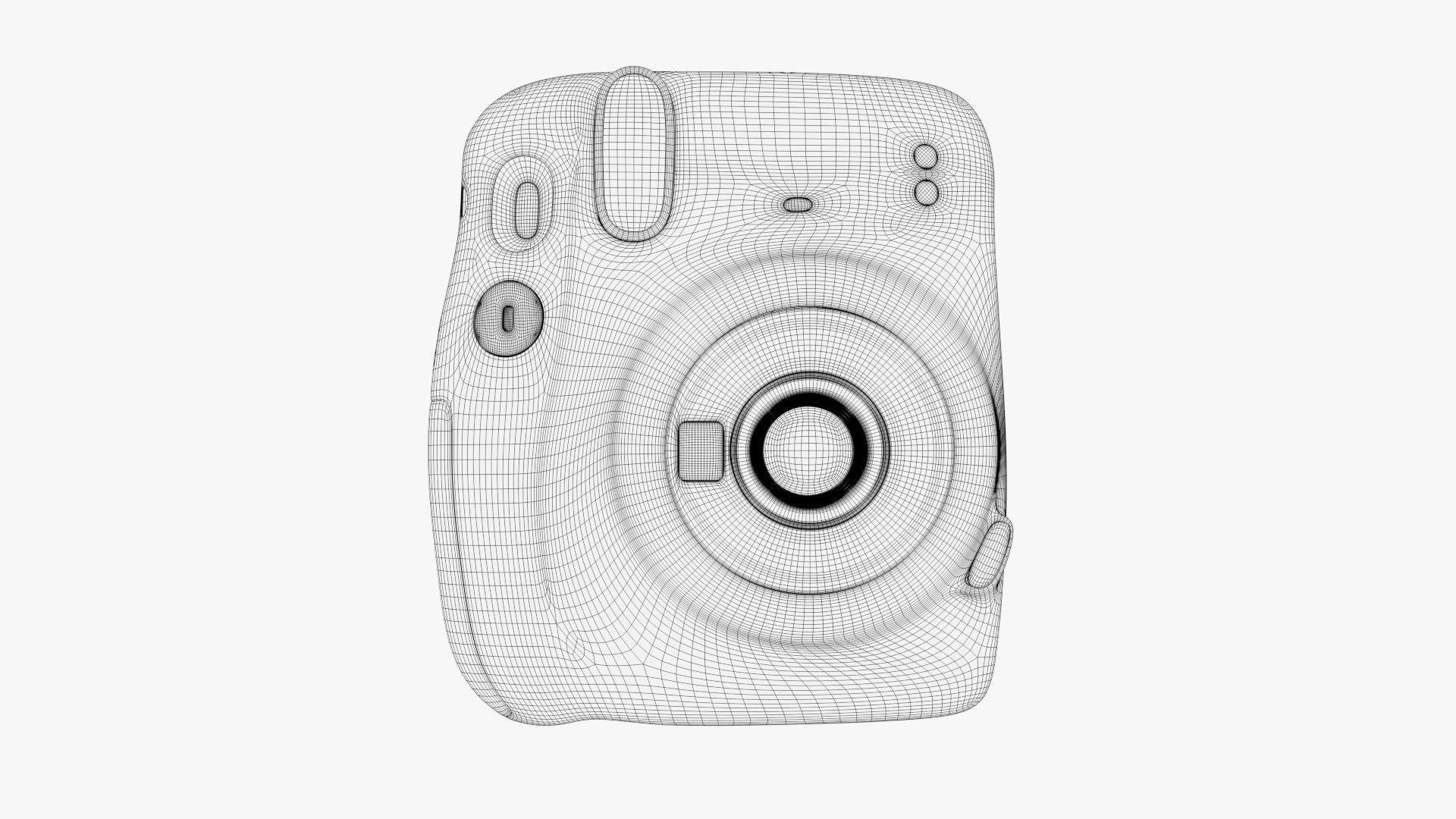 Fujifilm Instax Mini 11 Instant Camera 3D model_17