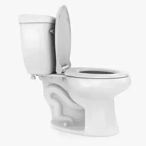 Toilet Low-poly 3D model