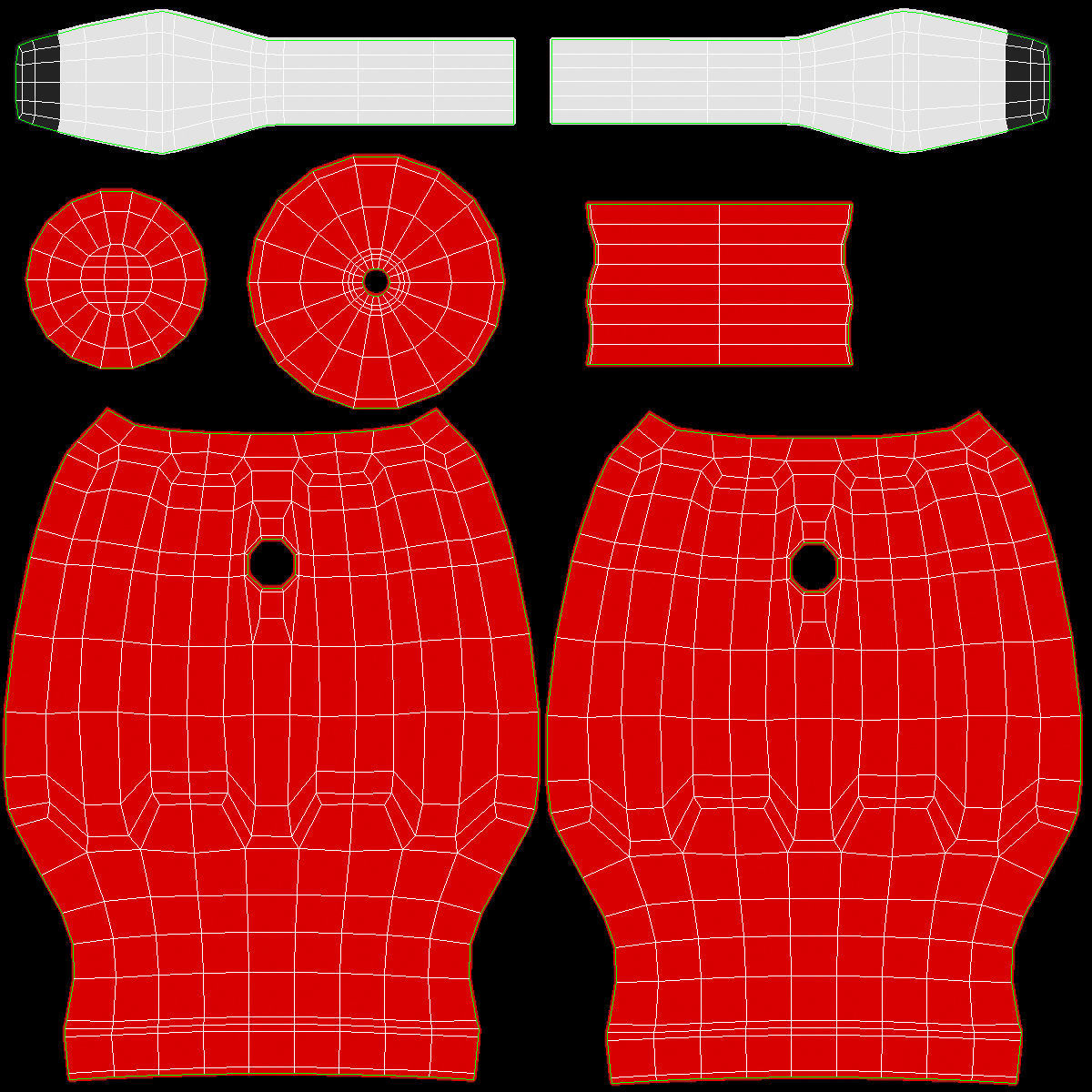 Screwdriver Low-poly 3D model_15