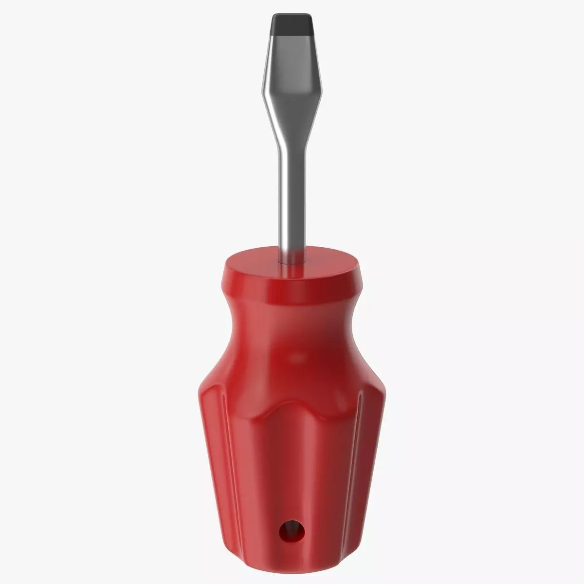 Screwdriver Low-poly 3D model_0