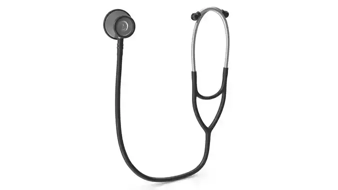 Stethoscope Low-poly 3D model