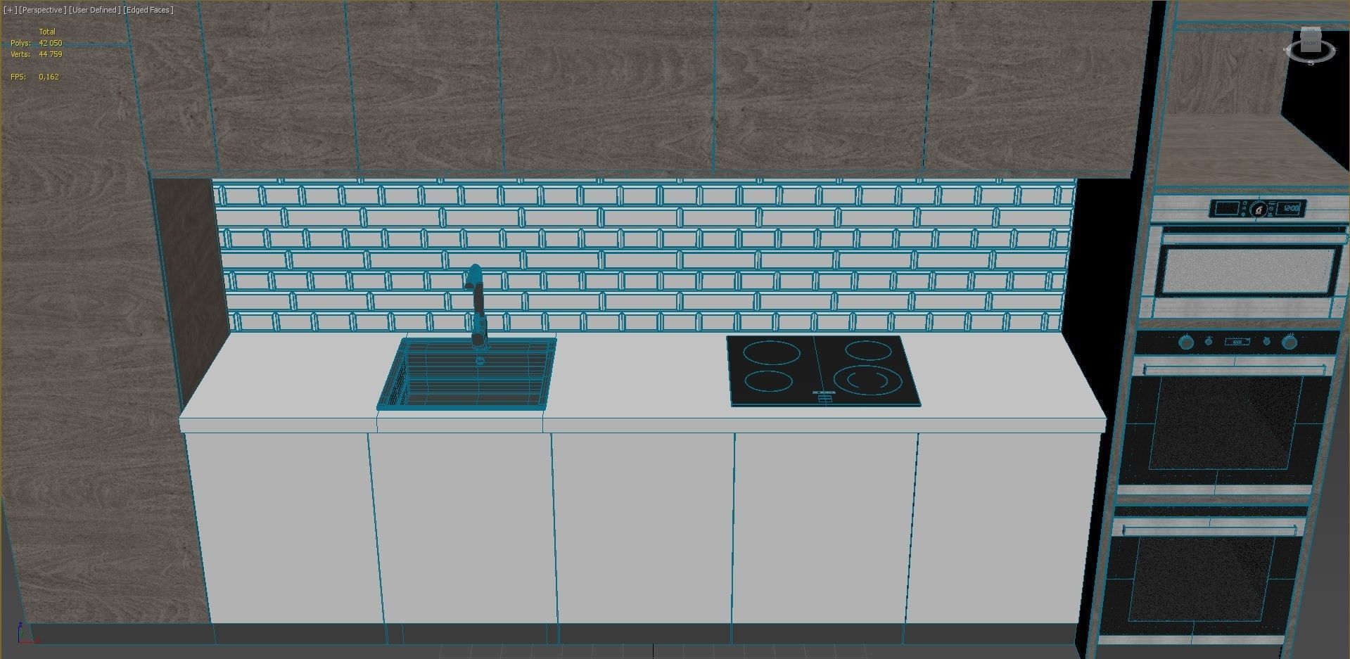 Modern Kitchen 3D model_12