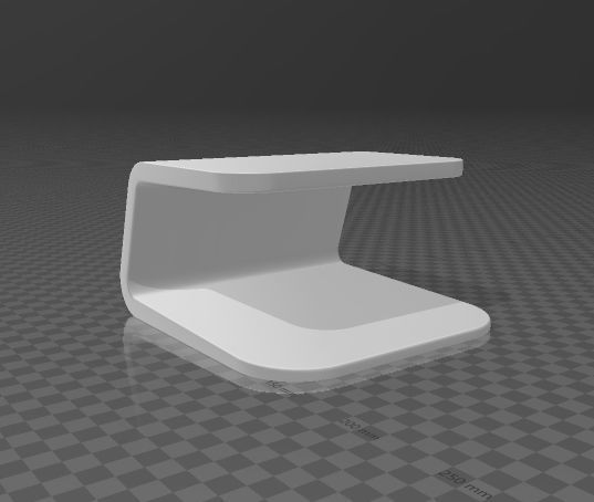 Support for notbook 3D model_1