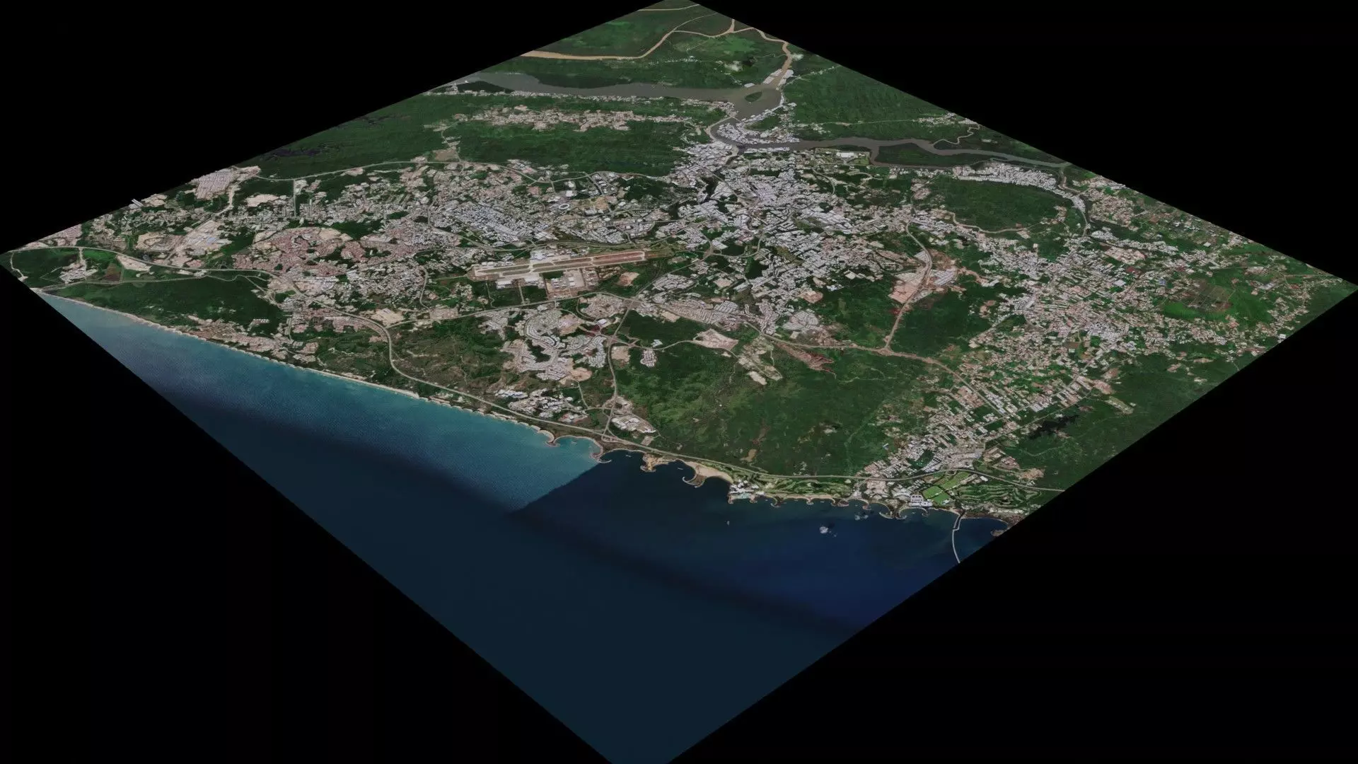 Bandar Seri Begawan - Brunei 3D model_0