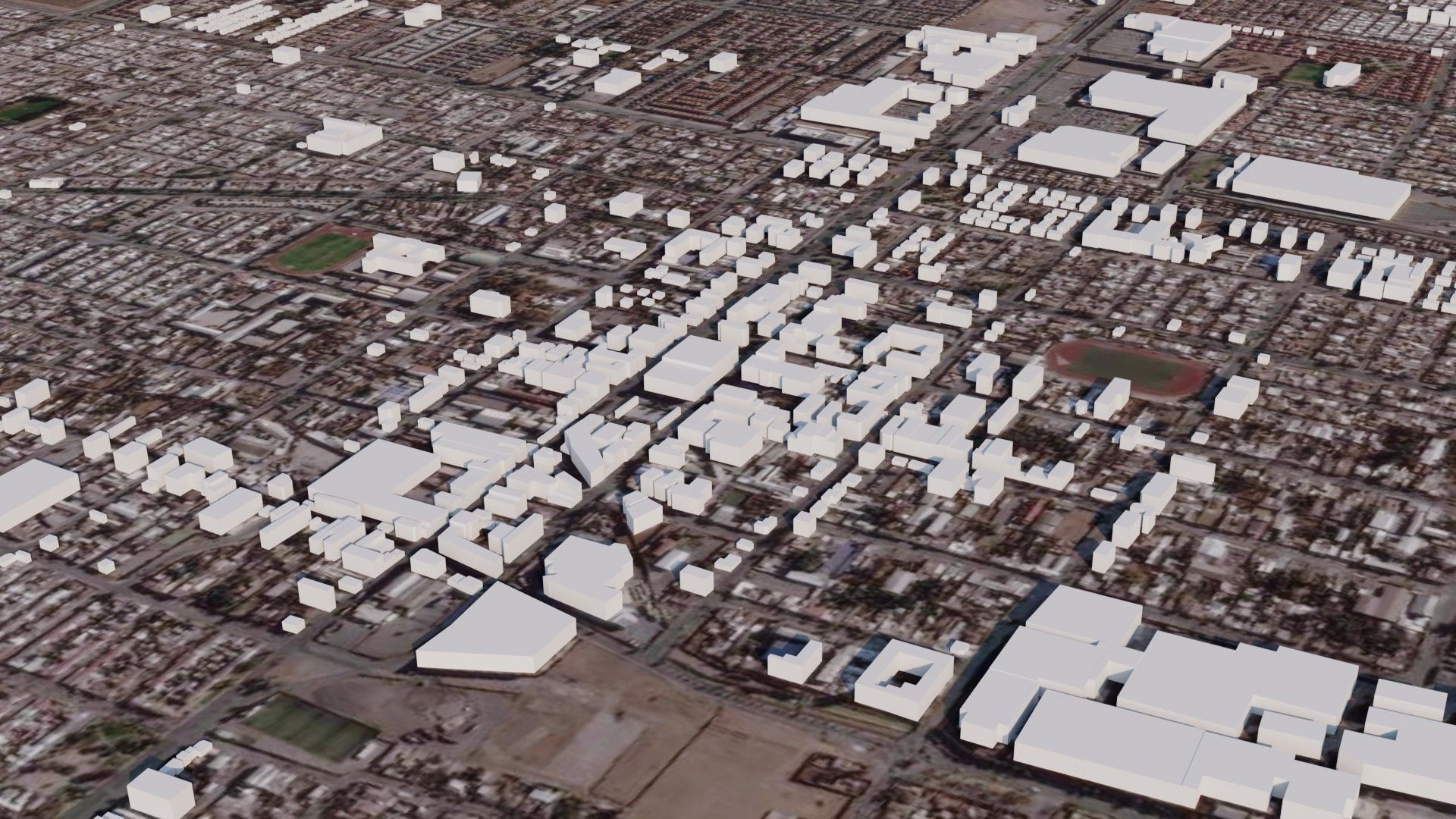 Puente Alto - Chile 3D model_1