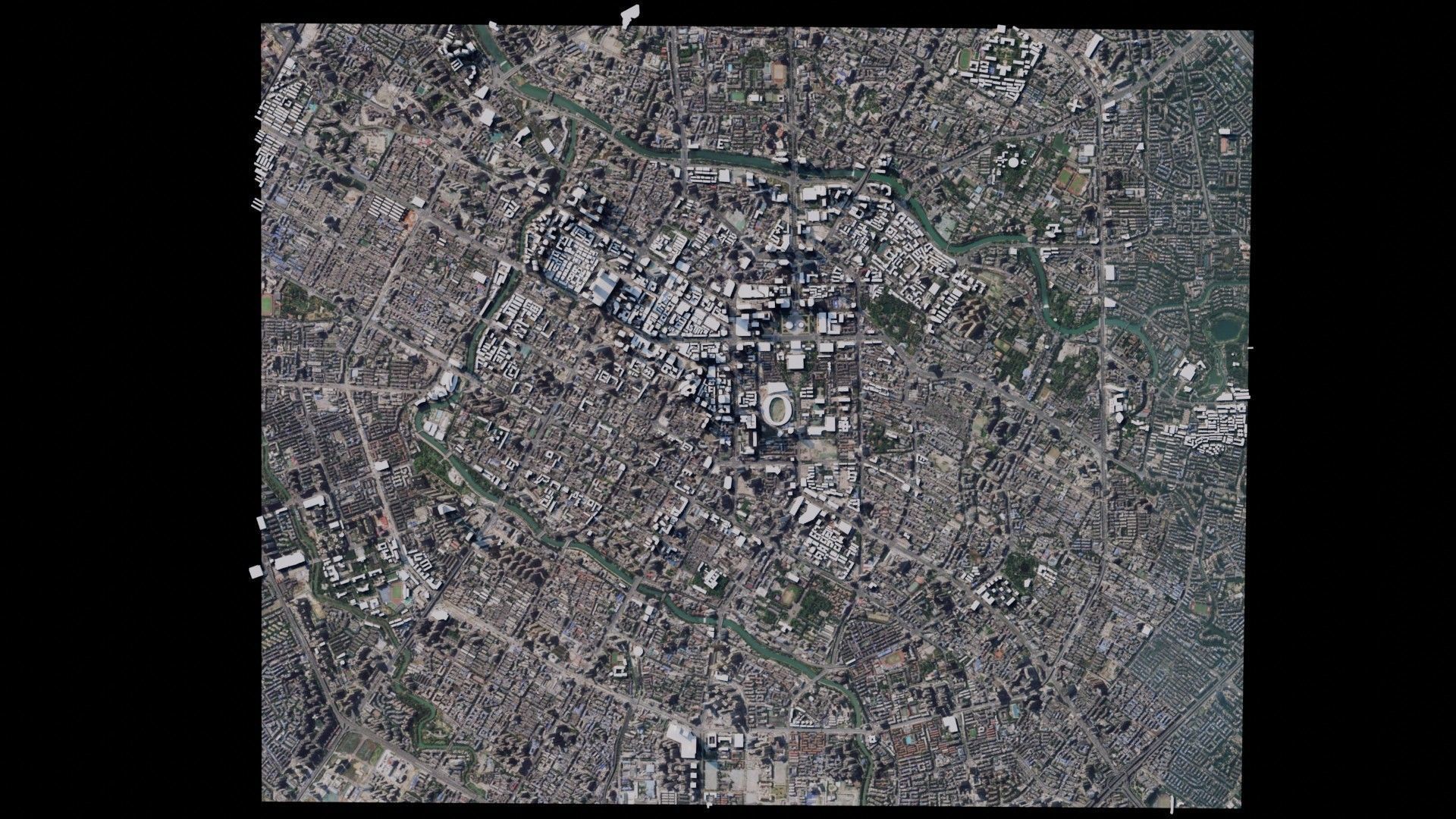 Chengdu - China 3D model_2