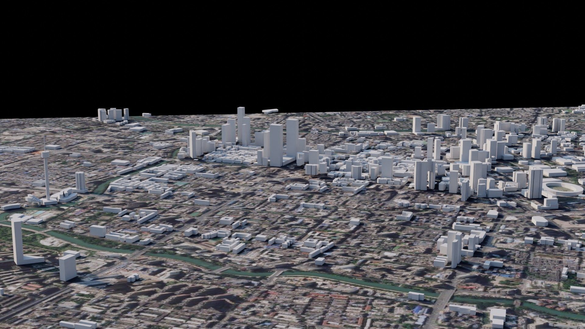 Chengdu - China 3D model_1