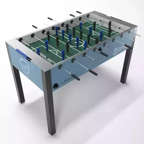 Leonhart table foosball Low-poly 3D model