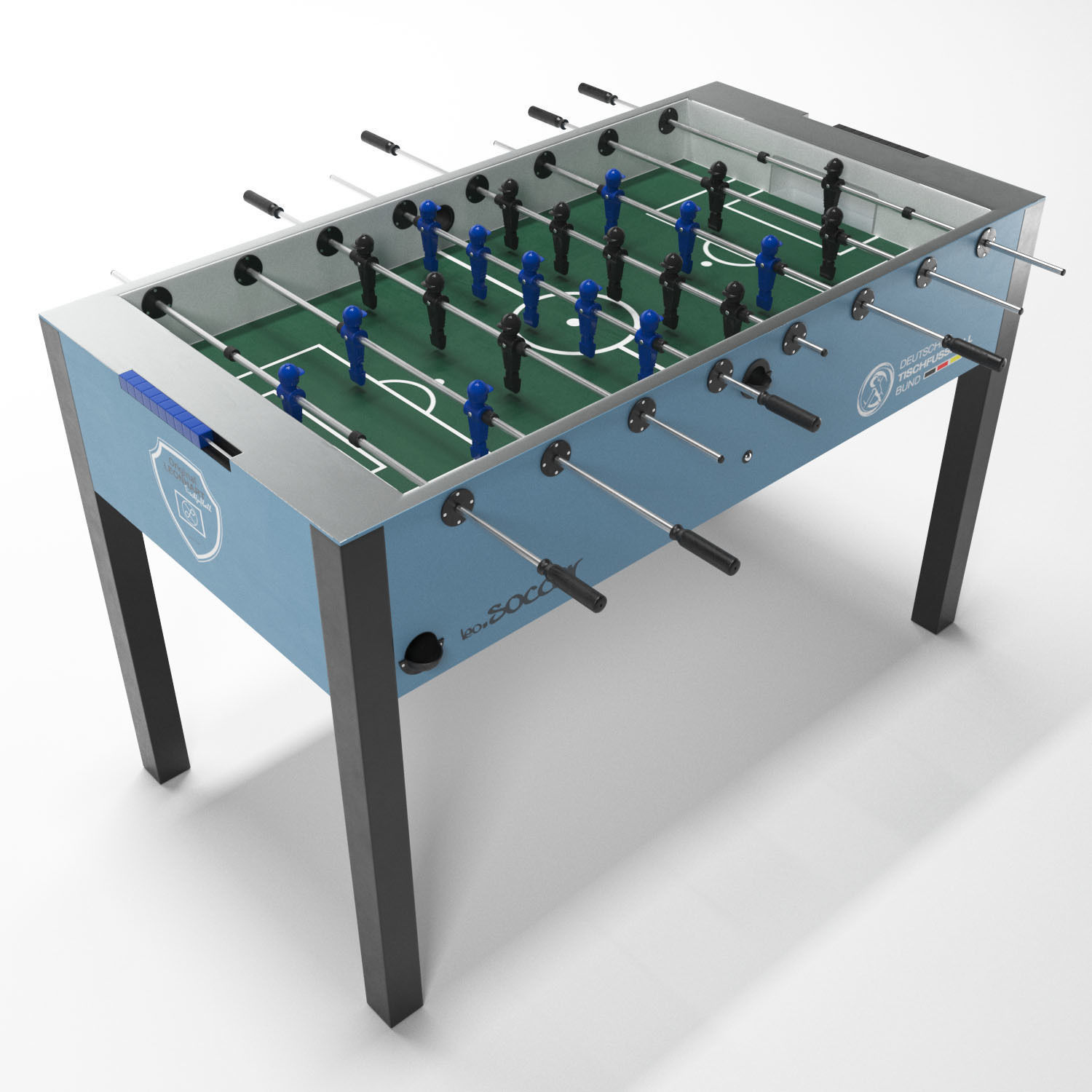 3D model Leonhart table foosball VR / AR / lowpoly CGTrader