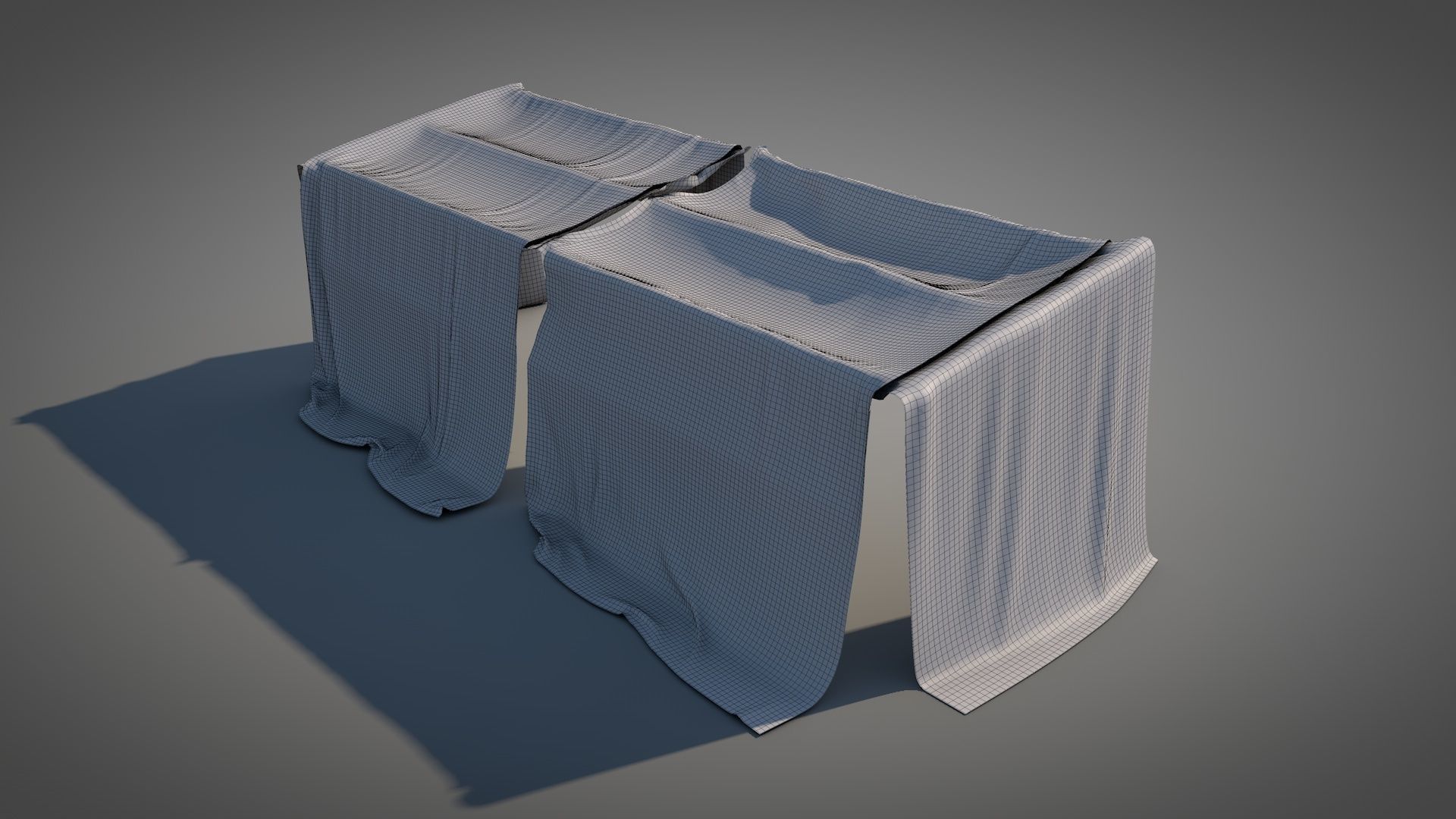 Bedouin Desert Tent v3 3D model_16