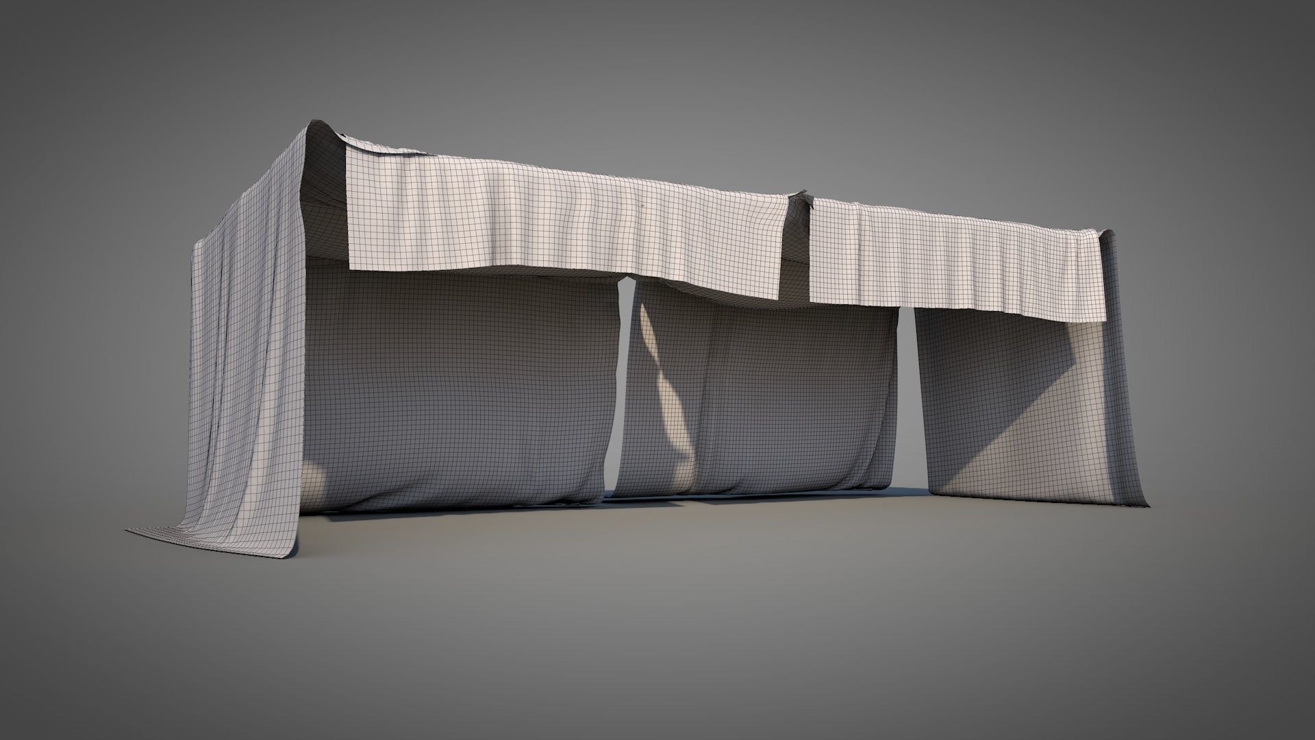 Bedouin Desert Tent v3 3D model_15