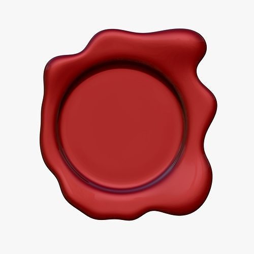 Wax Seal 3D model