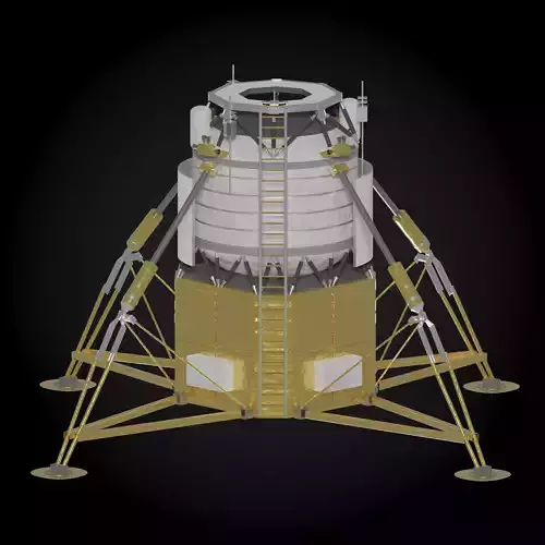 Blue Origin Descent Element 3D model