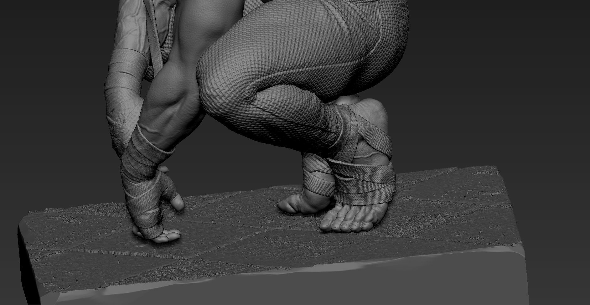 IRON FIST  3D print model_10