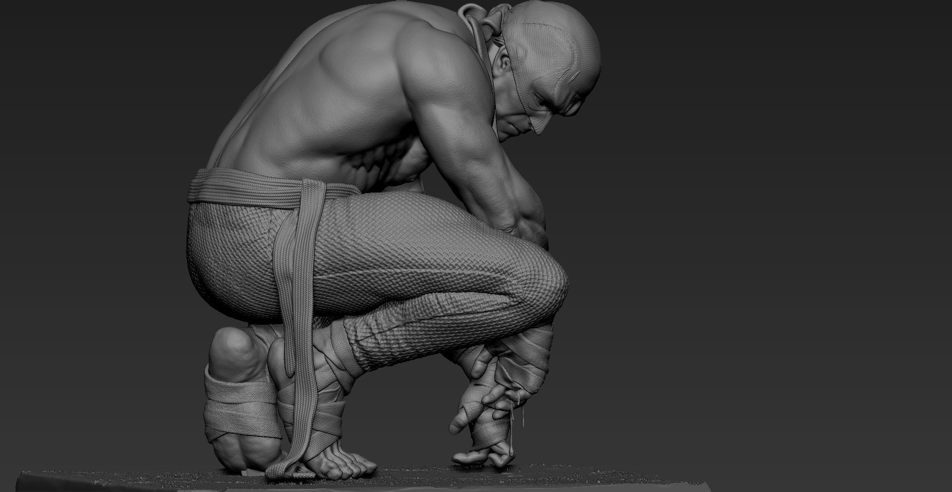 IRON FIST  3D print model_11