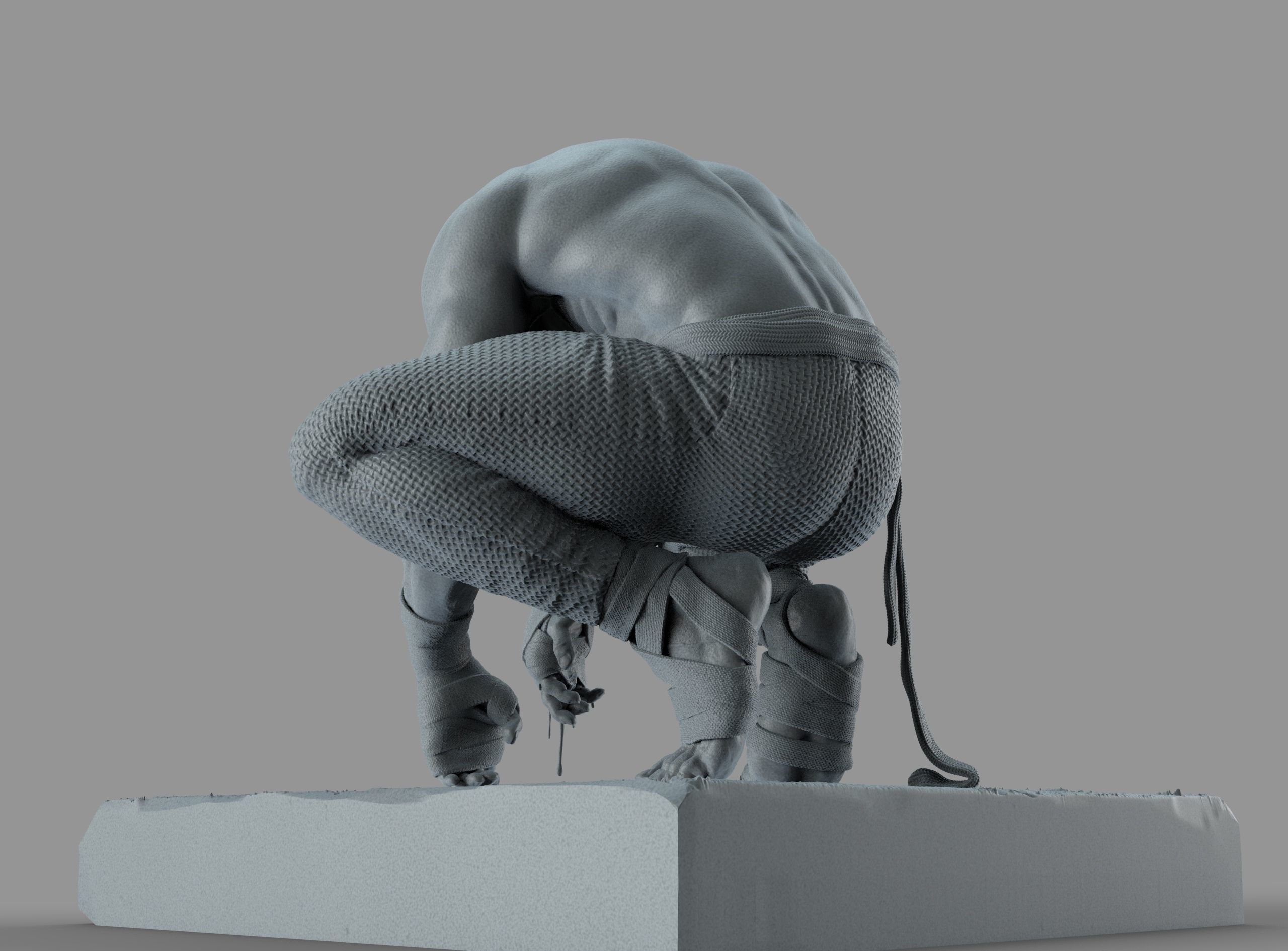 IRON FIST  3D print model_2