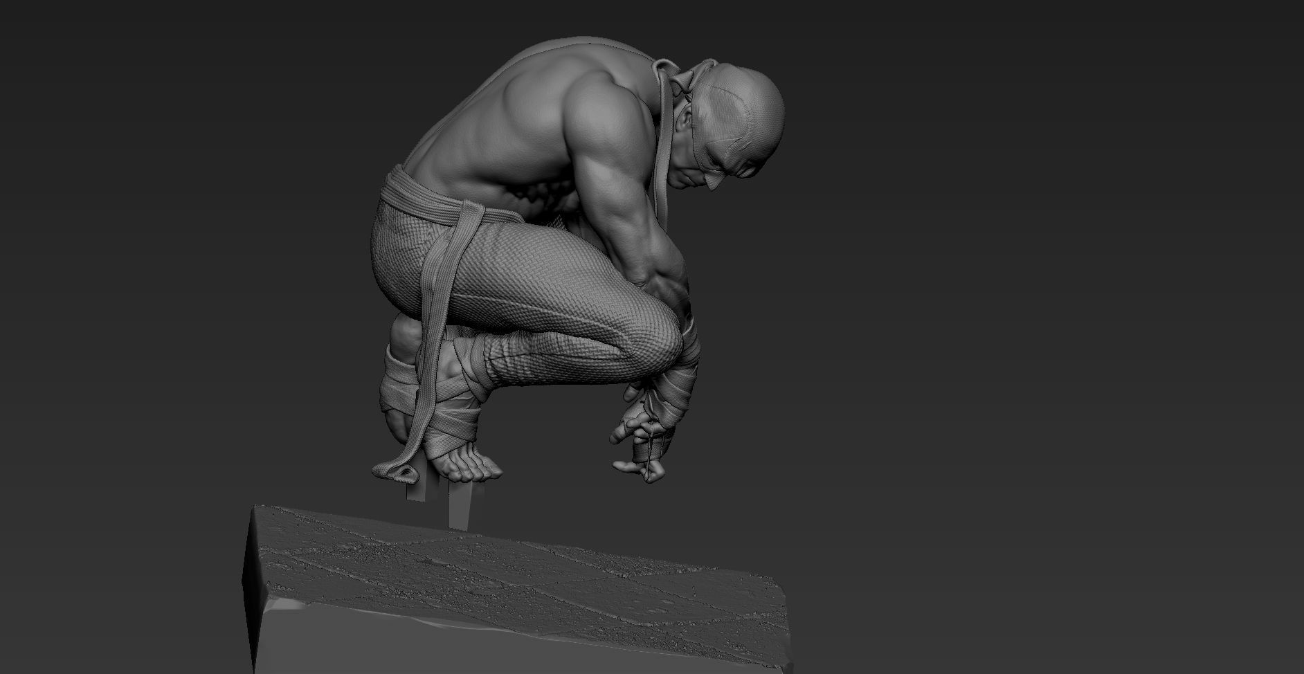 IRON FIST  3D print model_7