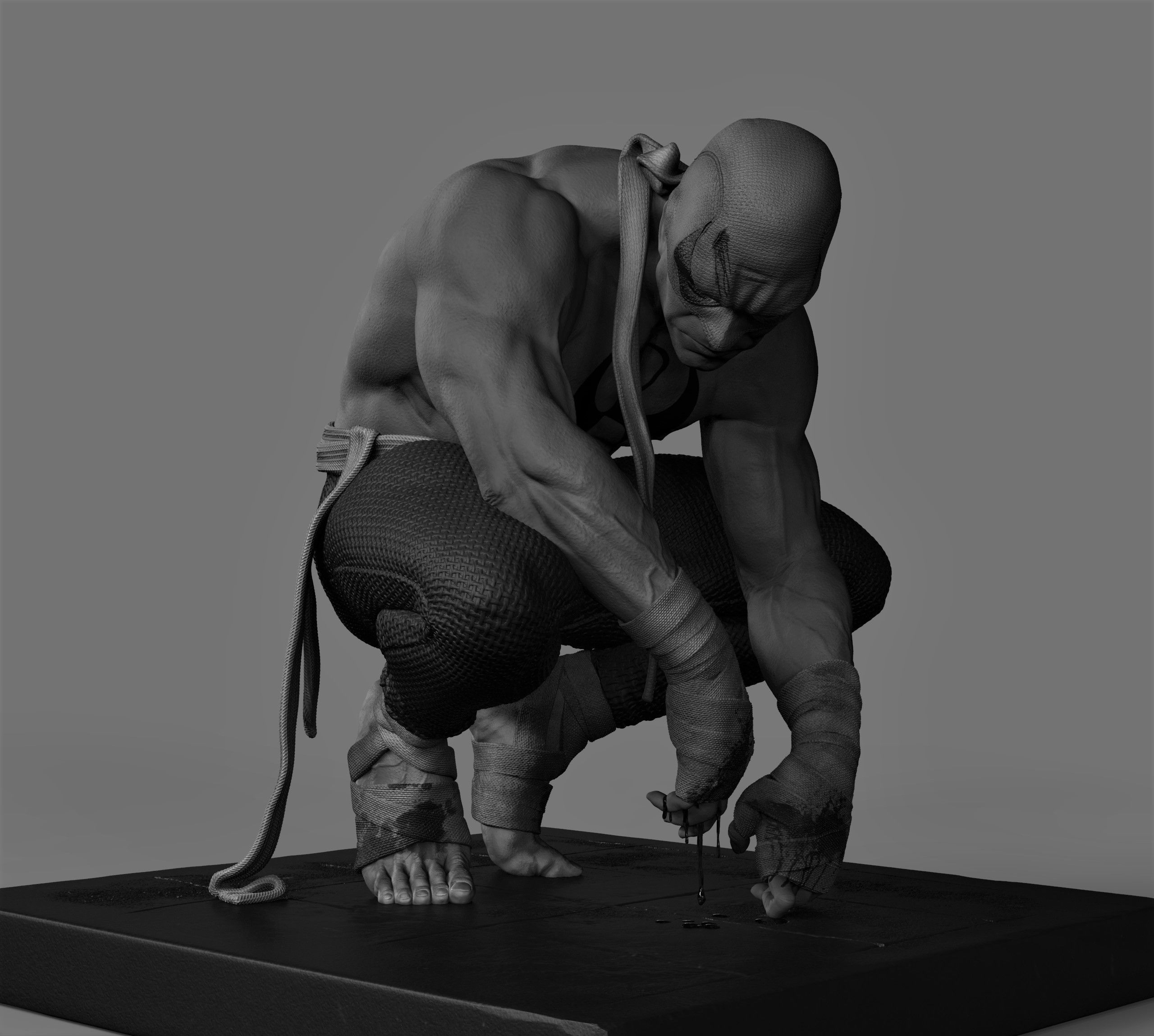 IRON FIST  3D print model_5