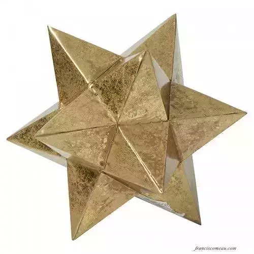 Mercury Row Brilliant Metallic Star Sculpture