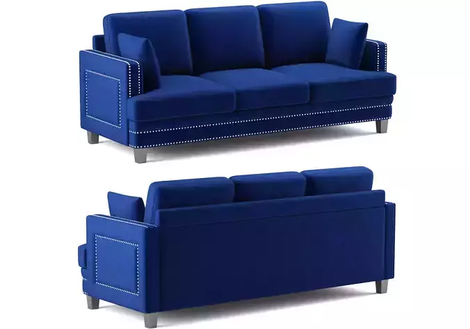 Ferrara Velvet Sofa Meridian Furniture