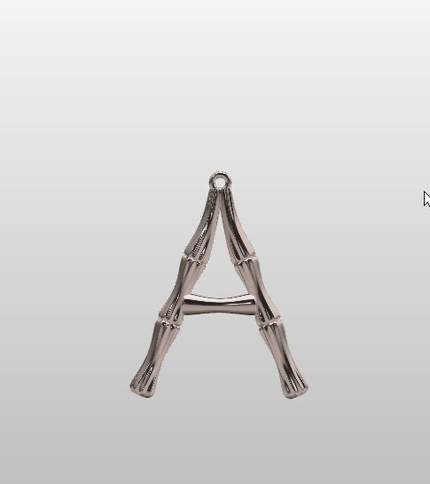 LETTER  BOND 3D model_2